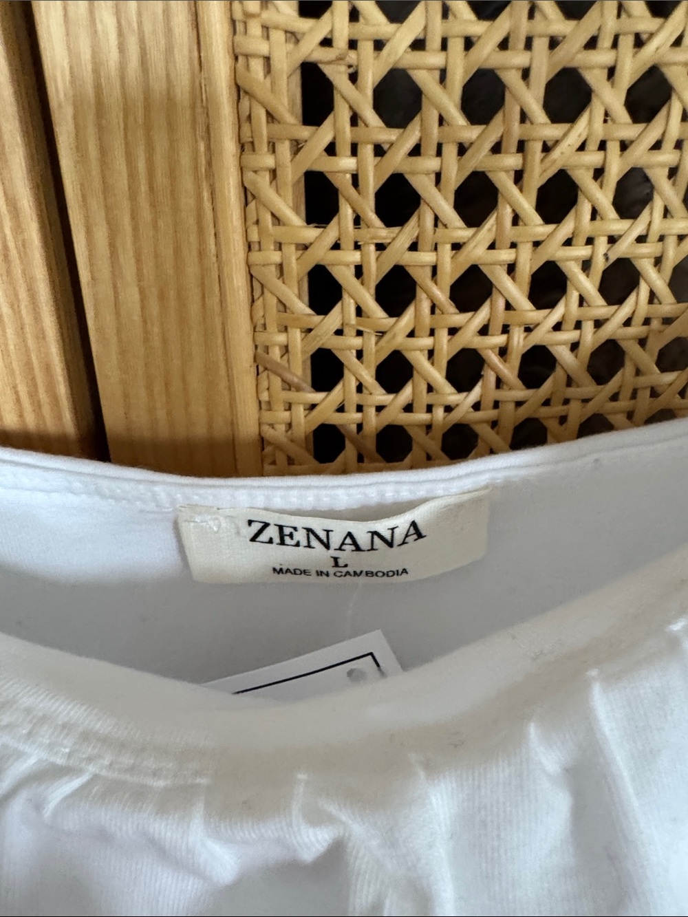White Ruched Tank - Picture 2 of 4
